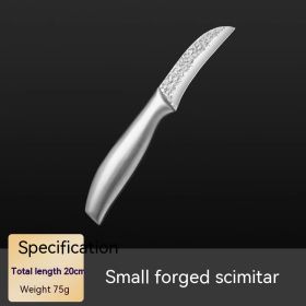 Stainless Steel Forged Banana Fruit Knife (Option: Small Size Forging Machete)