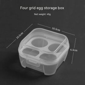 Outdoor Egg Storage Box With Carton Shockproof Portable (Option: 4 Grid)