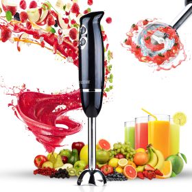 5 Core Handheld Blender, Electric Hand Blender 8-Speed 500W (size: Black Stick)