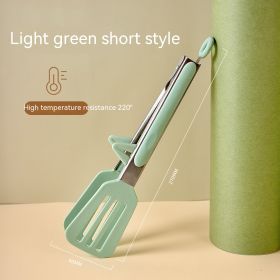 White Food Outdoor BBQ Clamp Silicone (Option: 9 Inch Bracket Light Green)